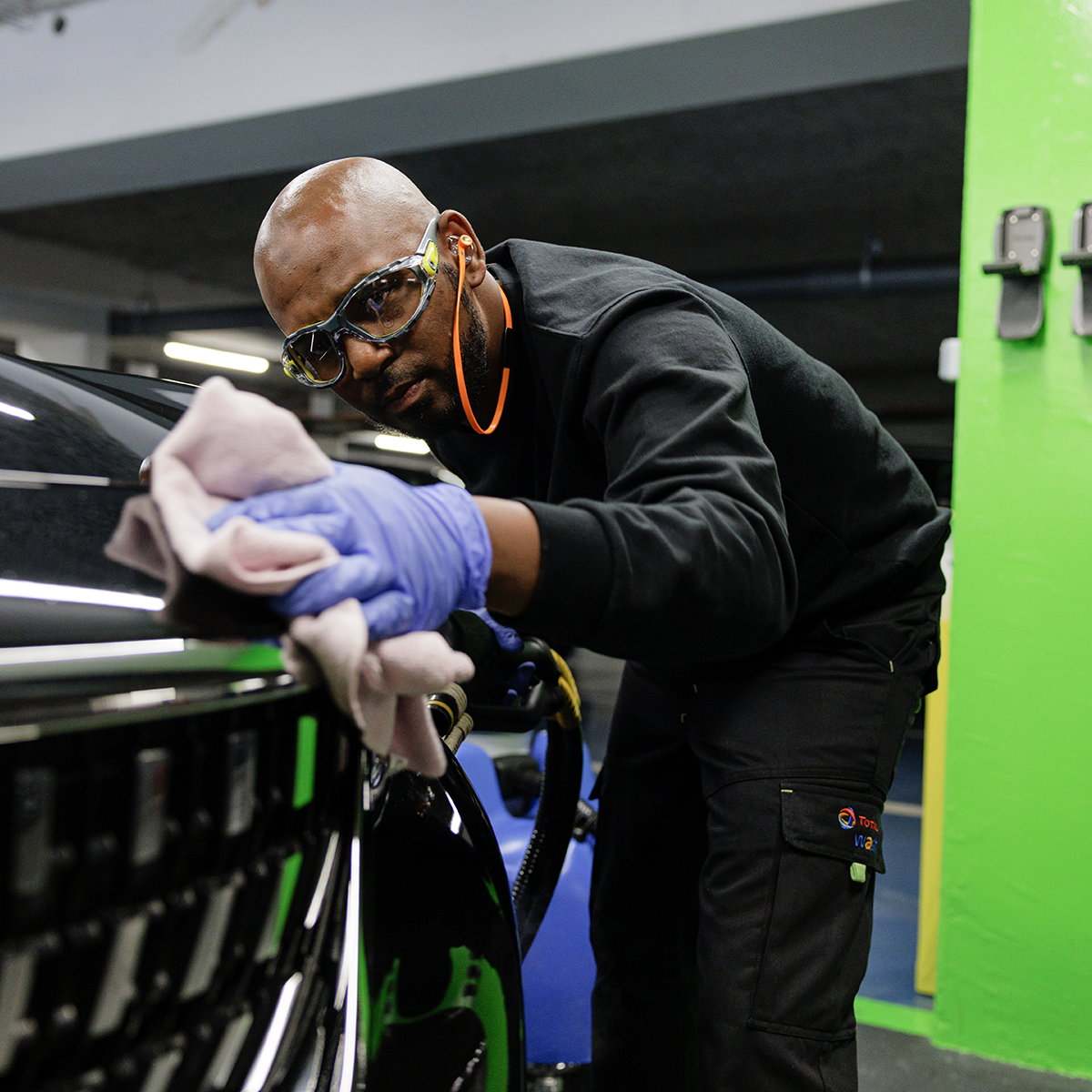 Lavage à la vapeur