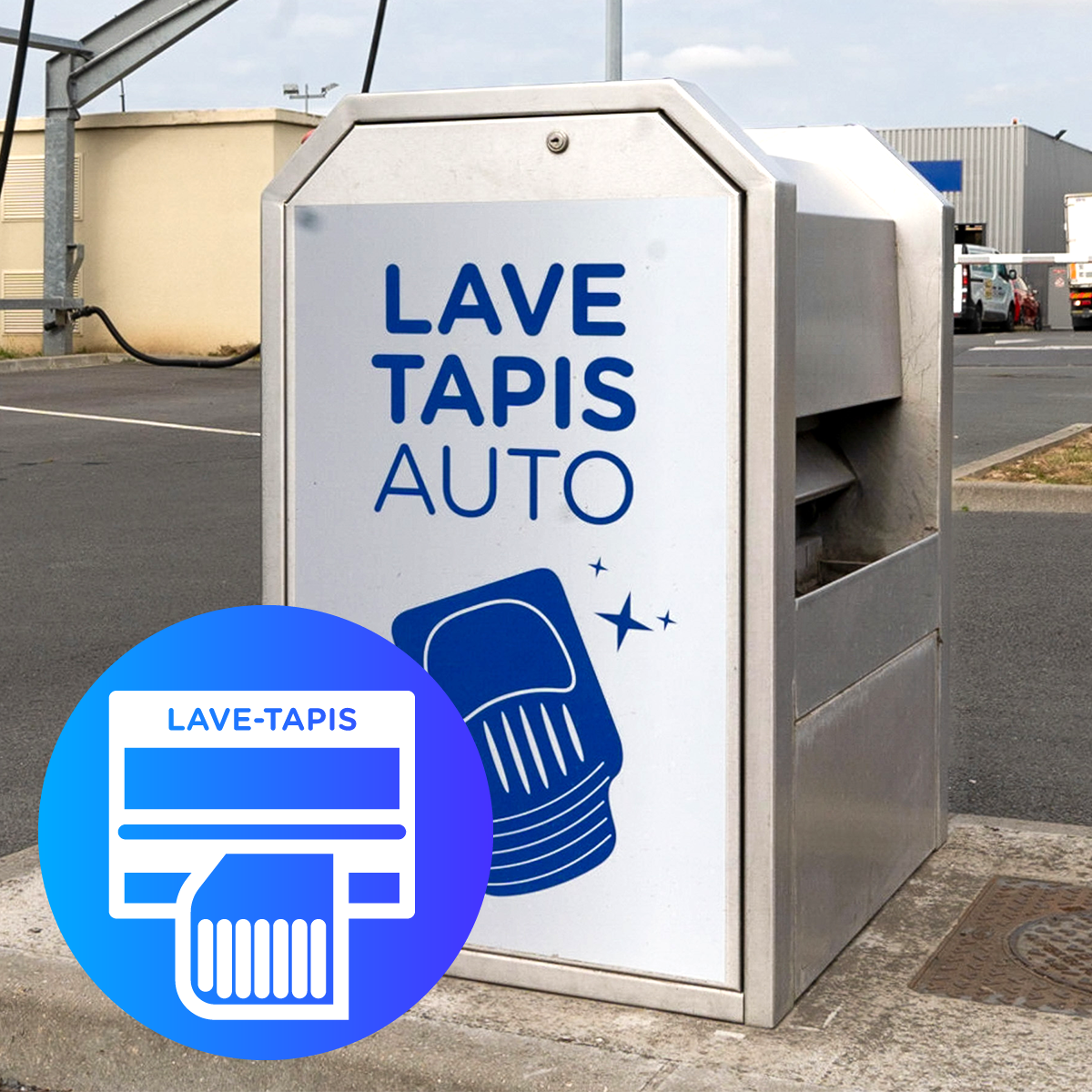 Lave tapis centre de lavage Wash TotalEnergies