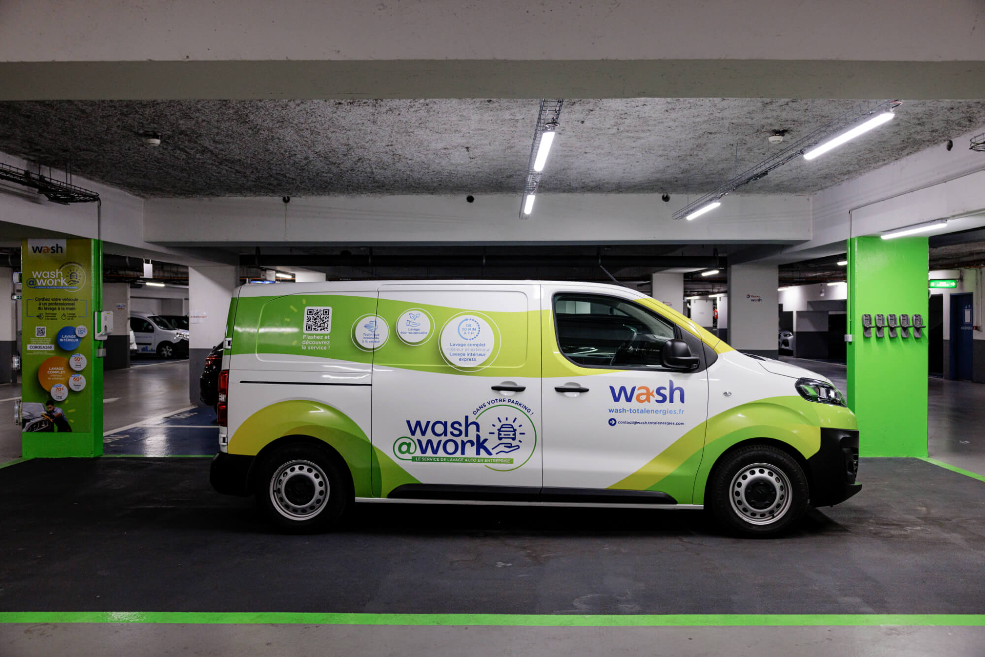 Wash@Work lavage sur site TotalEnergies