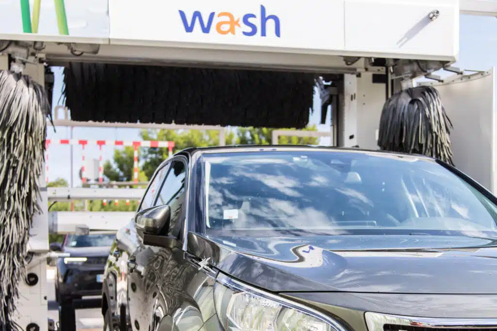 Lavage rouleaux station Wash