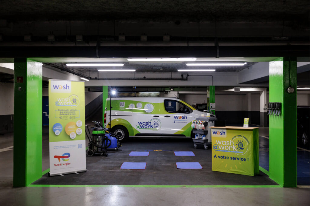 Wash at work Lavage auto en entreprise Wash