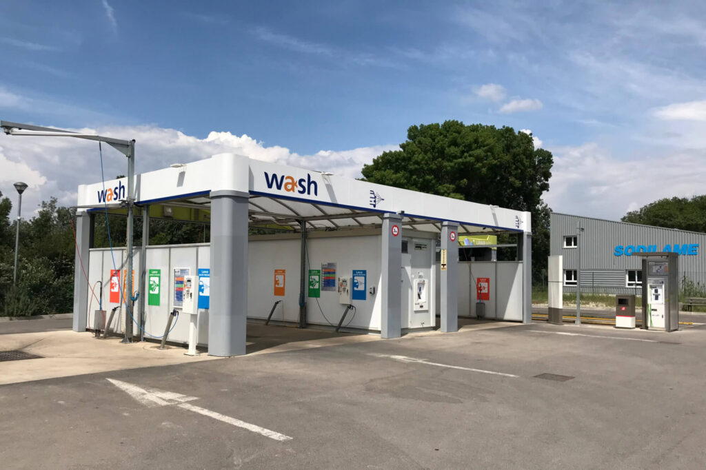 Intégration d'un centre de lavage wash